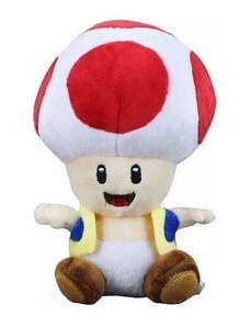Super Mario plyšák Toad 18 cm