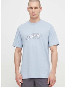Bavlněné tričko adidas s potiskem, IS2867