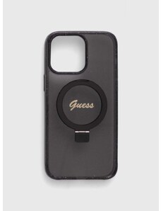 Obal na telefon Guess iPhone 14 Pro Max 6.7" černá barva
