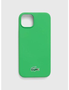 Obal na telefon Lacoste iPhone 15 Plus / 14 Plus 6.7" zelená barva