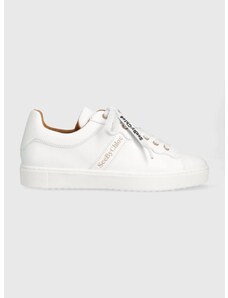 Kožené sneakers boty See by Chloé Essie bílá barva, SB39210A