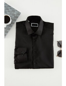 Trendyol Black Slim Fit Smart Shirt