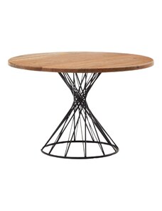 Dřevěný jídelní stůl Kave Home Niut 120 cm