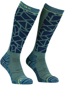 Ponožky ORTOVOX Ski Tour Compression Long Barva: Deep Ocean, Velikost: 42-44 EU