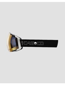 Bílé lyžařské brýle Casco FX-80 Strap Vautron+