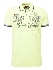 CAMP DAVID Tričko námořnická modř / tmavě modrá / svítivě zelená