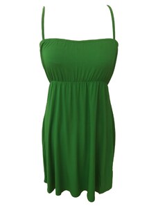 Nové dámské zelené šaty s odnímatelnými ramínky Nordblanc
