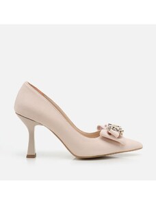 Yaya by Hotiç Women's Beige Pedestrian Stilettos