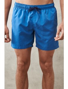AC&Co / Altınyıldız Classics Men's Indigo Standard Fit Quick Dry Swimwear Marine Shorts.