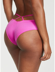 Victoria's Secret Kalhotky brazilky Very Sexy So Obsessed Strappy Cheeky Panty Forever Pink