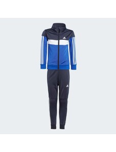 Adidas Tiberio 3-Stripes Colorblock Shiny Tracksuit Kids