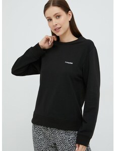 Tričko s dlouhým rukávem Calvin Klein Underwear černá barva, 000QS6870E