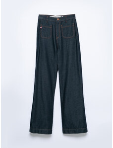 Big Star Woman's Wide Trousers 190076 520
