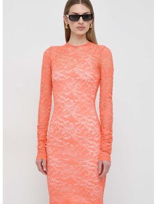 Šaty Pinko oranžová barva, mini, 102923.A1LG