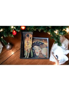 Sada v dárkové krabičce Gustav Klimt - Polibek