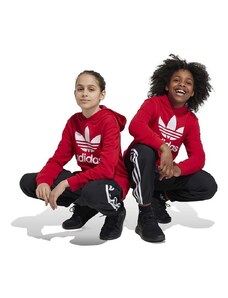 Dětské kalhoty adidas Originals černá barva, s aplikací