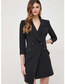 Šaty Elisabetta Franchi černá barva, mini, AB56241E2