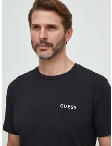 Tričko Guess JOE černá barva, s potiskem, U4RM01 K6YW0