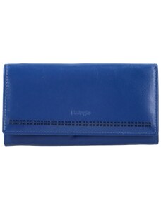 Dámská kožená peněženka Bellugio Nariela, tmavě modrá