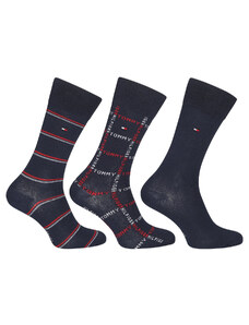 3PACK pánské ponožky Tommy Hilfiger vícebarevné (701224445 001)