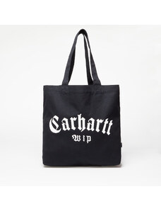 Carhartt WIP Canvas Graphic Tote Large Onyx Print/ Black/ White