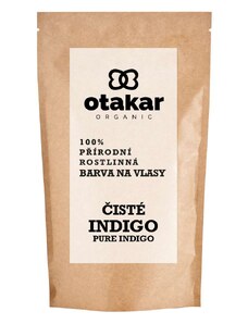 Otakar Organic - přírodní rostlinná barva na vlasy čisté indigo :-: 100 g - s obalem