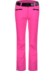 Nordblanc Růžové dámské softshellové lyžařské kalhoty PROFOUND