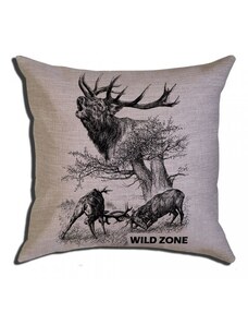 Wildzone polštář hnědý jeleni