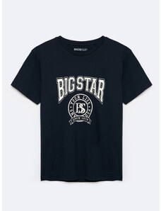 Big Star Man's T-shirt 152380 Navy Blue 403