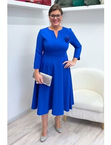 BS Modré společenské šaty Ruth
