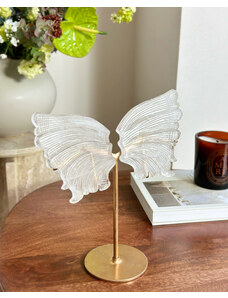 Gaia Crystal Andělská křídla z broušeného křišťálu 27cm AAA