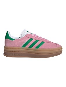 ADIDAS ORIGINALS Tenisky 'Gazelle Bold' zelená / starorůžová / bílá