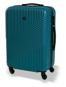Cestovní kufr BERTOO Milano - zelený XL