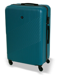 Cestovní kufr BERTOO Milano - zelený XXL