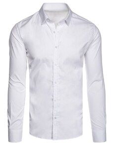 Dstreet Základní bílá košile v elegantním stylu