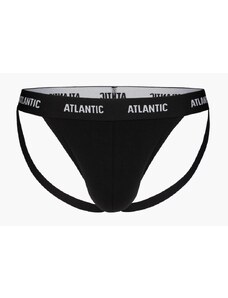 Jockstrap pánské slipy ATLANTIC - černé