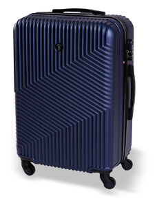 Cestovní kufr BERTOO Milano - modrý XL