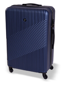 Cestovní kufr BERTOO Milano - modrý XXL