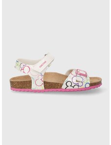 Dětské sandály Geox x Disney bílá barva