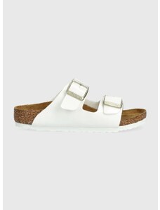 Dětské pantofle Birkenstock Arizona Kids BF bílá barva