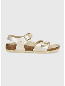 Dětské sandály Birkenstock Rio Kids BF béžová barva