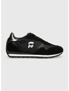 Sneakers boty Karl Lagerfeld VELOCETTE černá barva, KL63930N