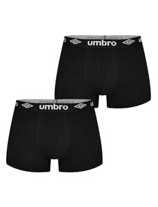 pánské boxerky UMBRO - BLACK - 2 ks - M
