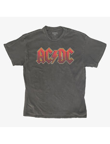 Pánské tričko Merch Revival Tee - AC/DC Classic Text Logo Unisex T-Shirt Black