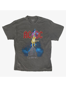 Pánské tričko Merch Revival Tee - AC/DC Stiff Upper Lip Lightning Unisex T-Shirt Black