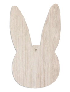 Eulenschnitt Velikonoční ozdoba Rabbit Natural - set 8 ks