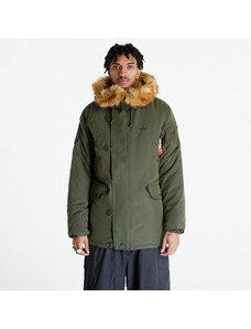 Alpha Industries Inc. Pánská zimní bunda Alpha Industries Explorer Olive