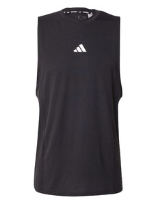 ADIDAS PERFORMANCE Funkční tričko 'D4T Workout' černá / bílá
