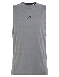 ADIDAS PERFORMANCE Funkční tričko 'D4T Workout' šedá / černá