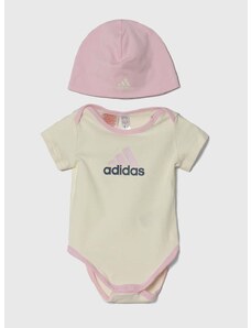 Čepice a kojenecké body adidas